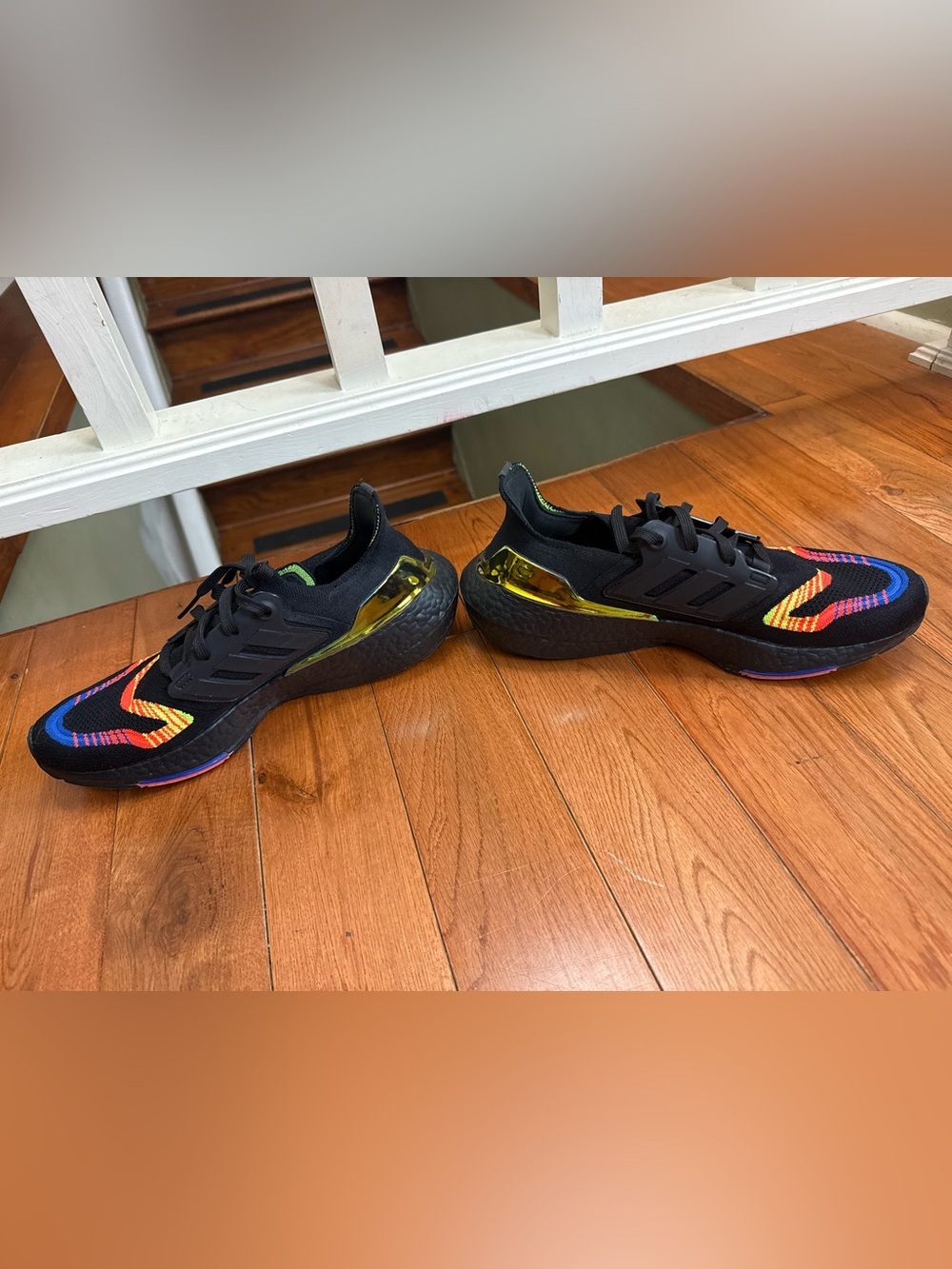 Adidas Ultraboost 22 Linear Energy Black Sneakers